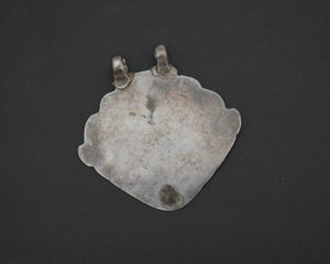 Persian Silver Amulet Pendant with Arabic Writing