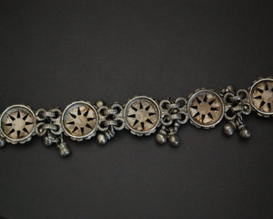 Rajasthani Silver Bracelet with Bells