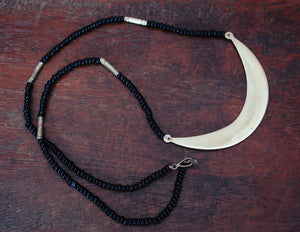 Tuareg Silver Necklace with Amulet