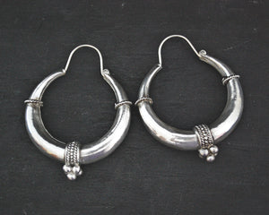 Ethnic Hoop Earrings - LARGE