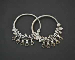 Old Tunisian Hoop Earrings