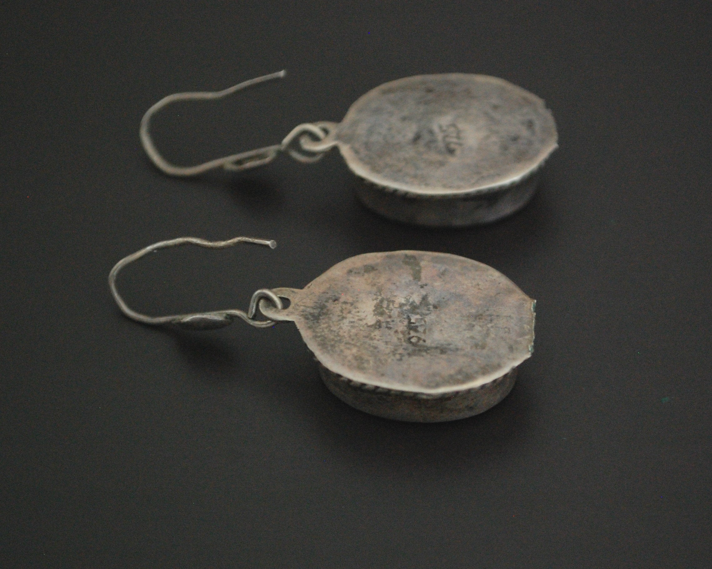 Ethnic Turquoise Dangle Earrings