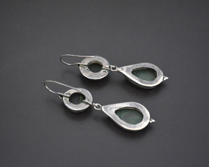 Onyx Aventurine Earrings from India