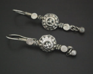 Afghani Earrings with Bell Decoration