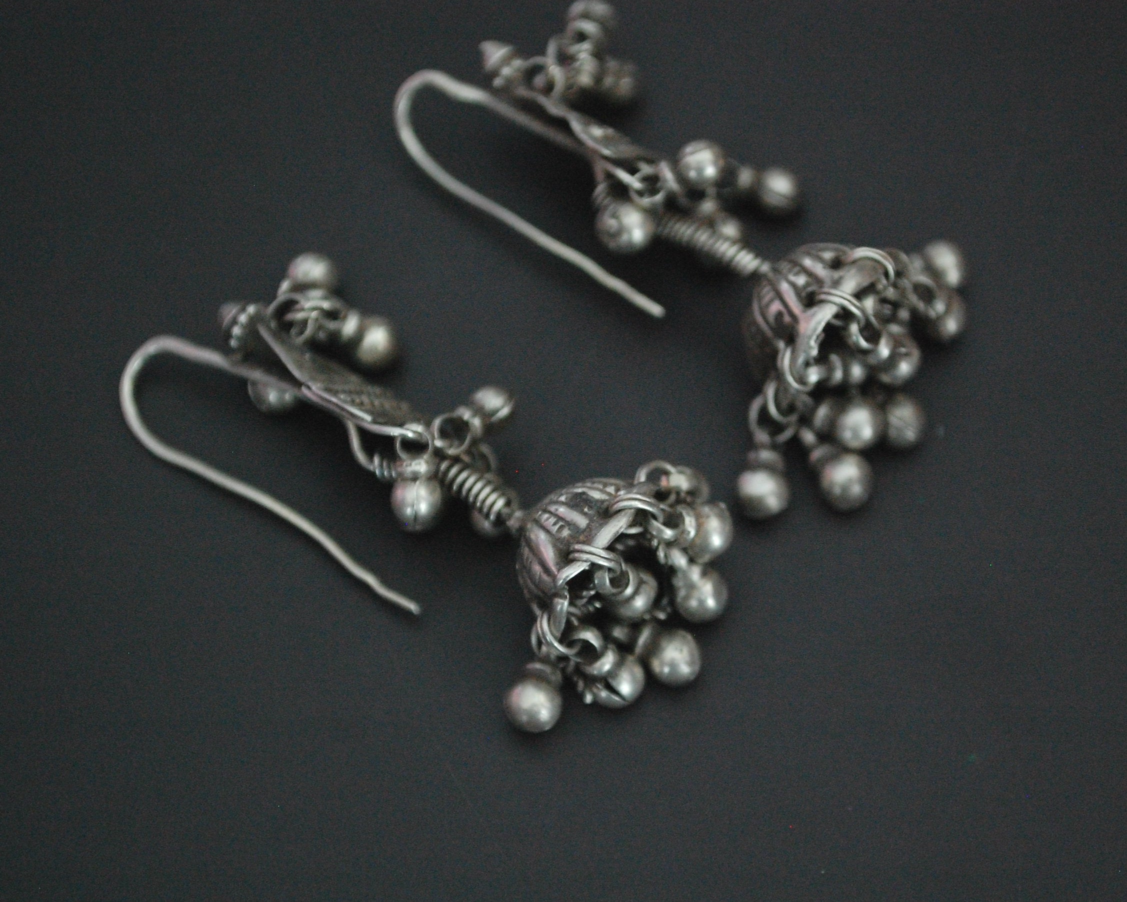 Rajasthani Silver Earrings