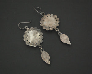 Ethnic Coral Earrings from Nepal