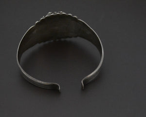 Old Silver Barong Cuff Bracelet from Bali