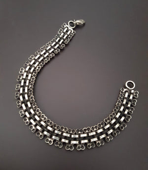 Rajasthani Sterling Silver Link Bracelet