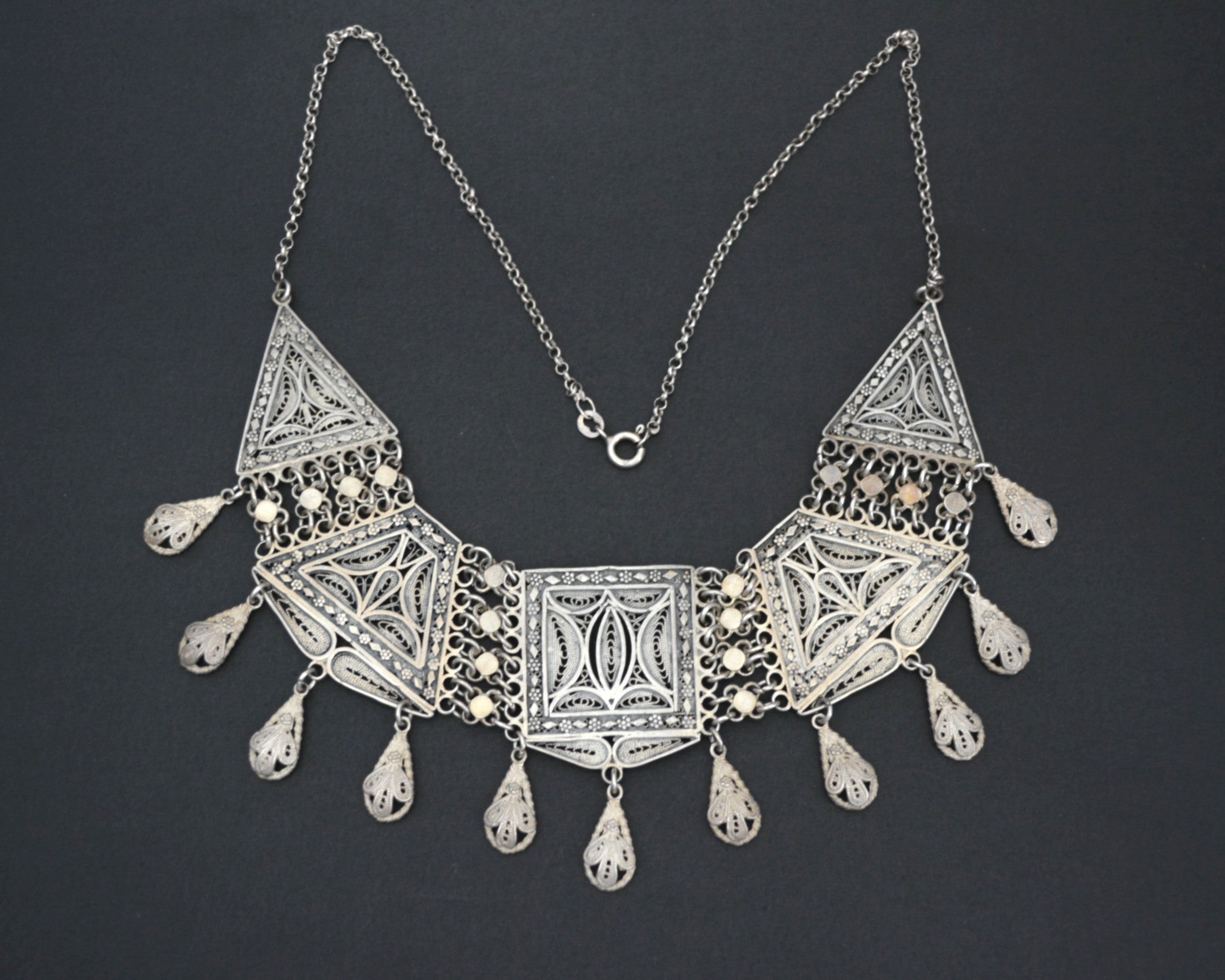 Yemeni Jewish Filigree Necklace