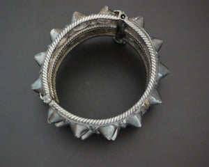 Omani Hinged Spike Bracelet with Gilding - Small Size