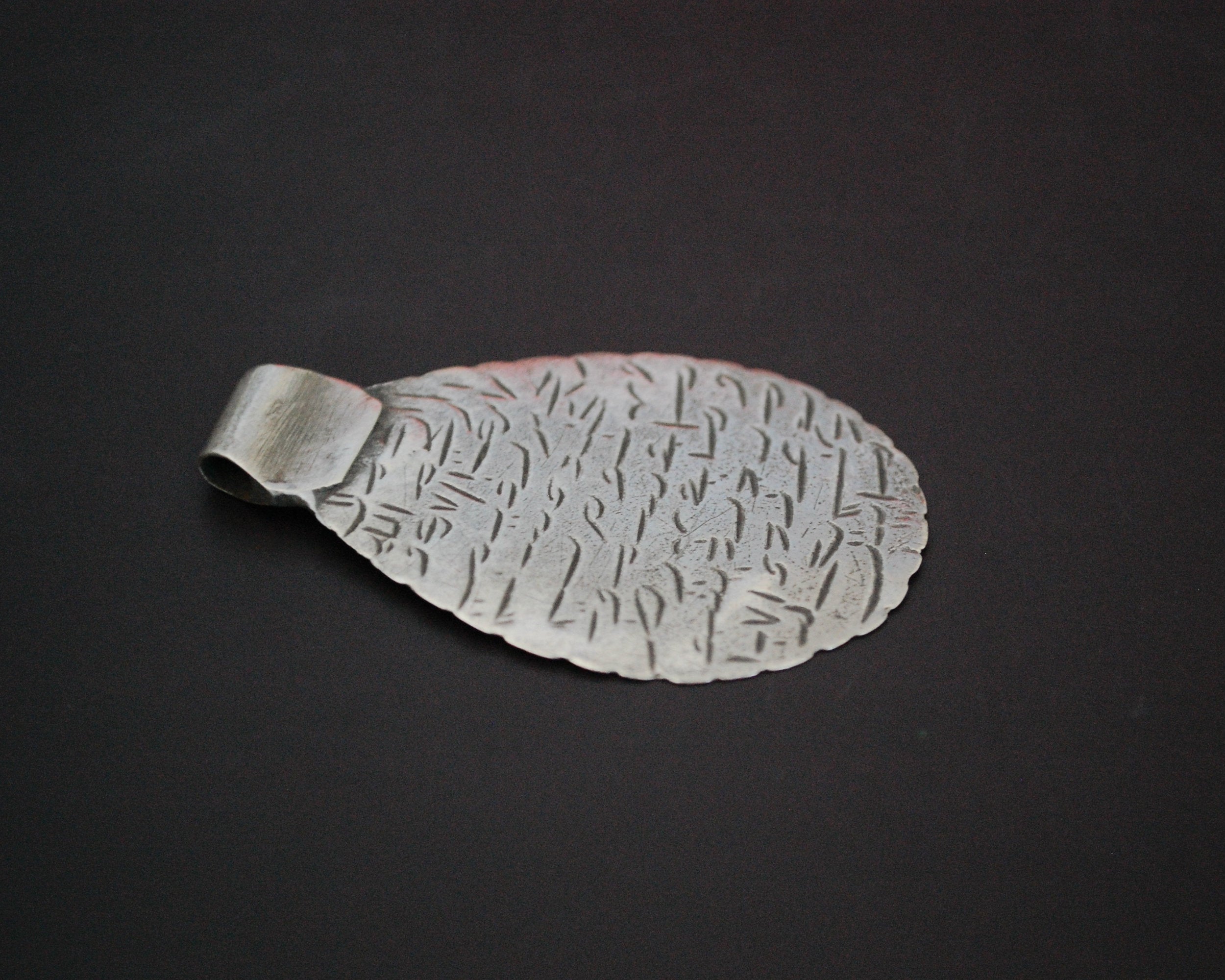 Rare Old Arabic Writing Amulet Pendant