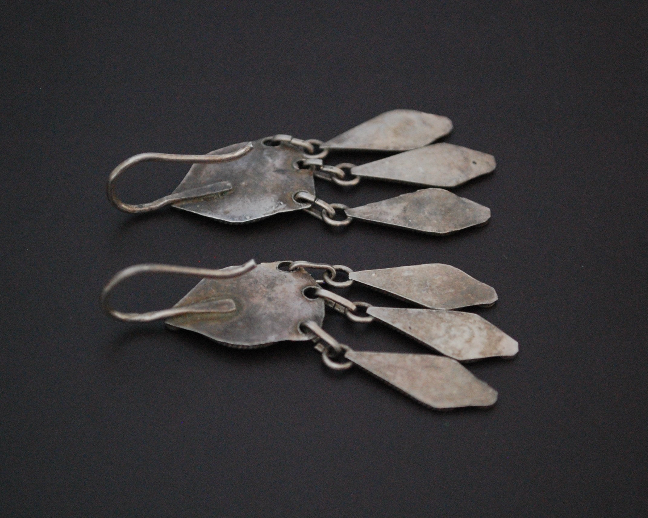 Cute Berber Enamel Earrings
