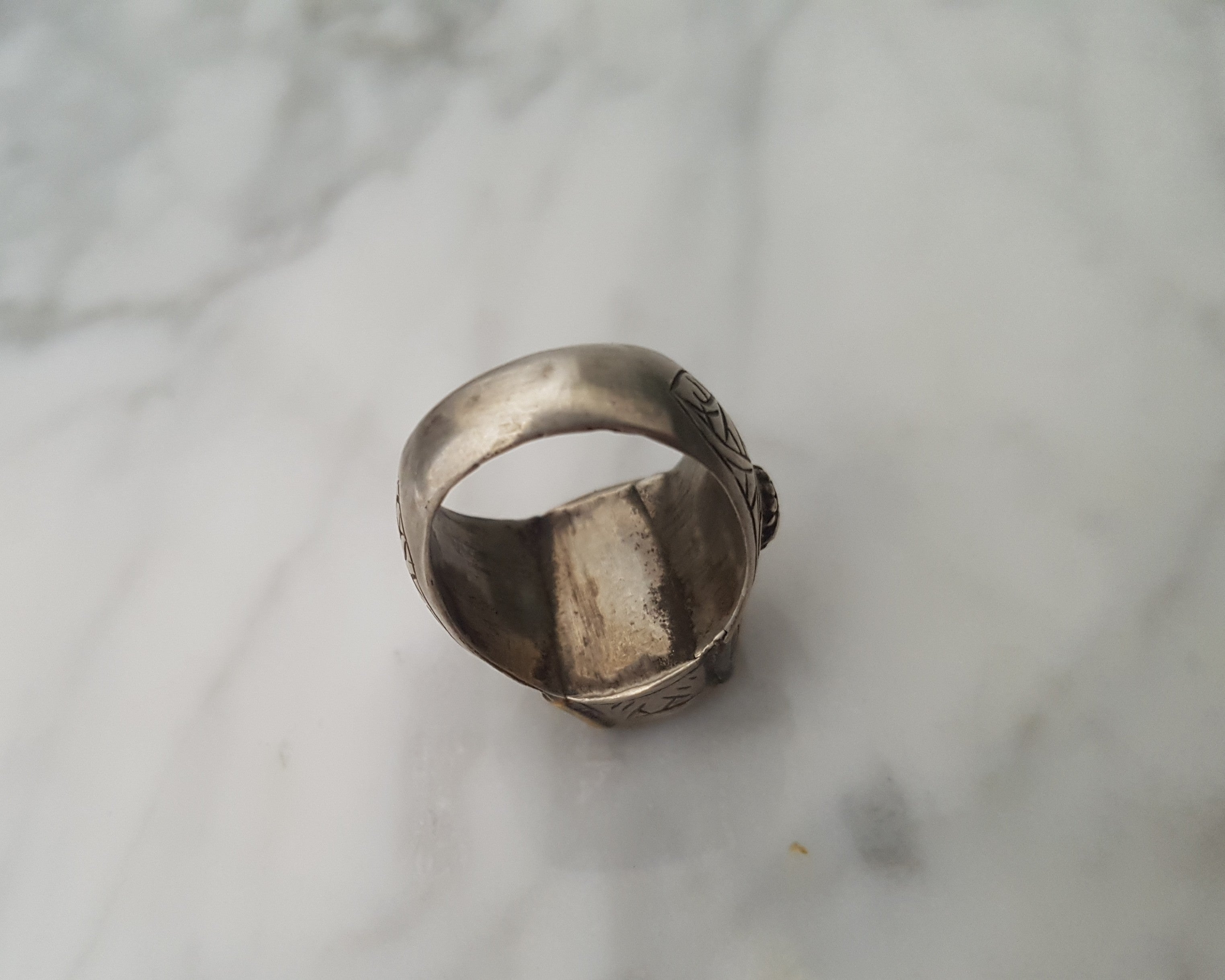 Turkmen Signet Ring - Size 8