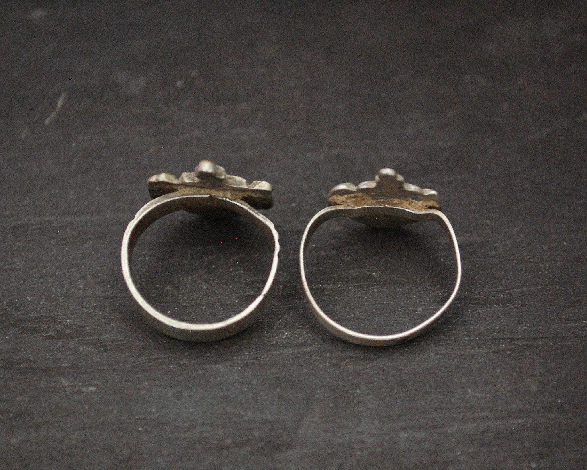 Old Berber Teapot Ring - Size 7.5 & 8.5