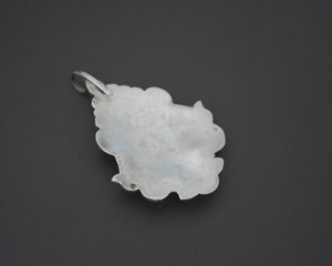 Nepali Ashtamangala Pendant with Coral