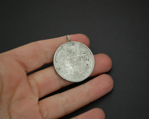 Indian One Rupee Coin Pendant