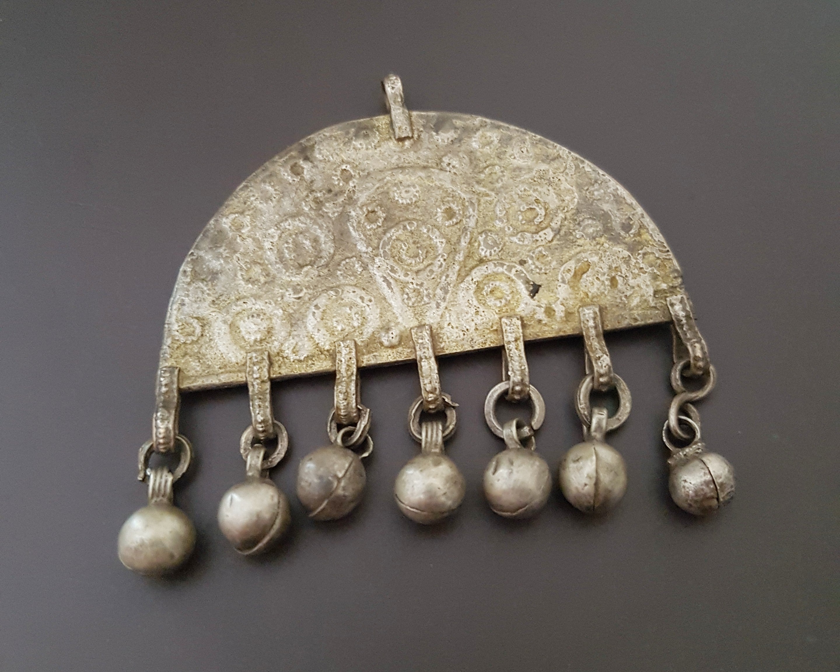 Antique Yemeni Pendant with Bells