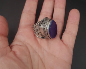 Turkmen Lapis Lazuli Ring  - Size 8.5