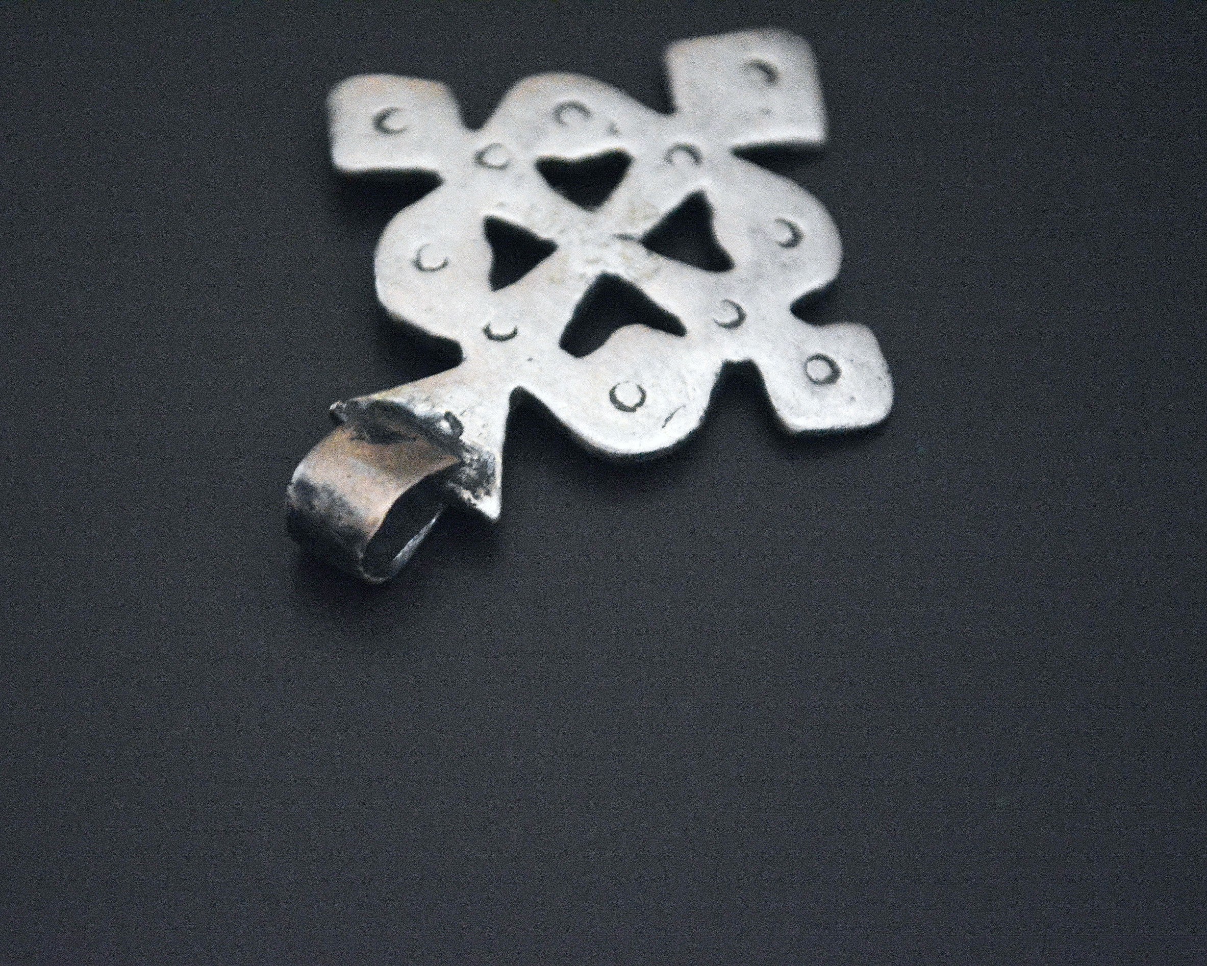 Antique Ethiopian Coptic Cross Pendant