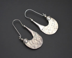 Ethnic Long Hoop Earrings - LARGE