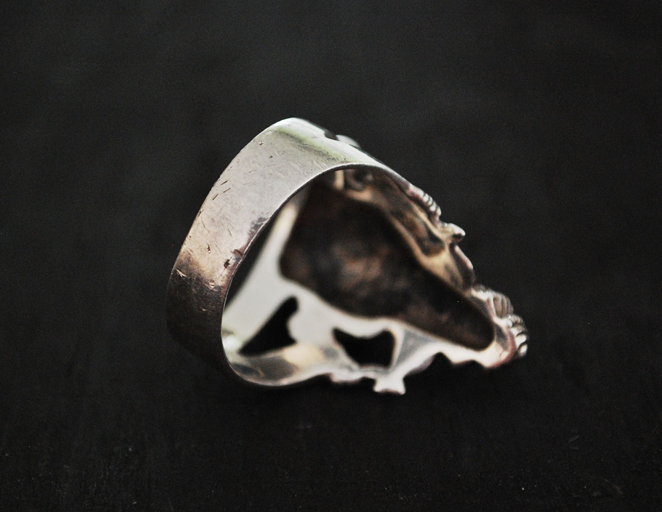 Large Ganesha Sterling Silver Ring - Size 11
