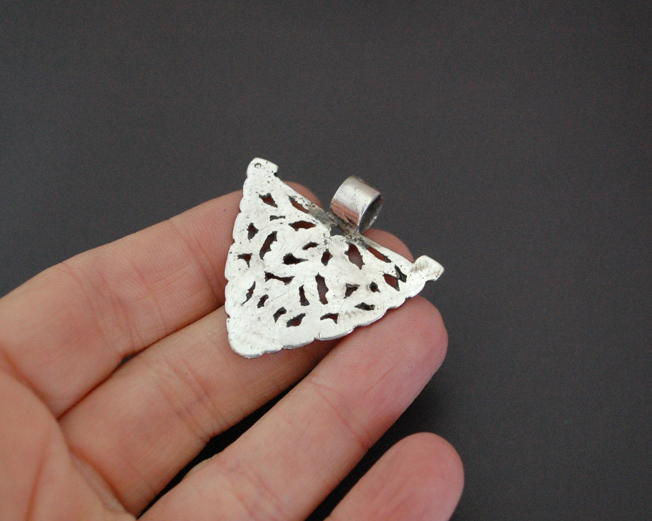 Tunisian Berber Silver Pendant