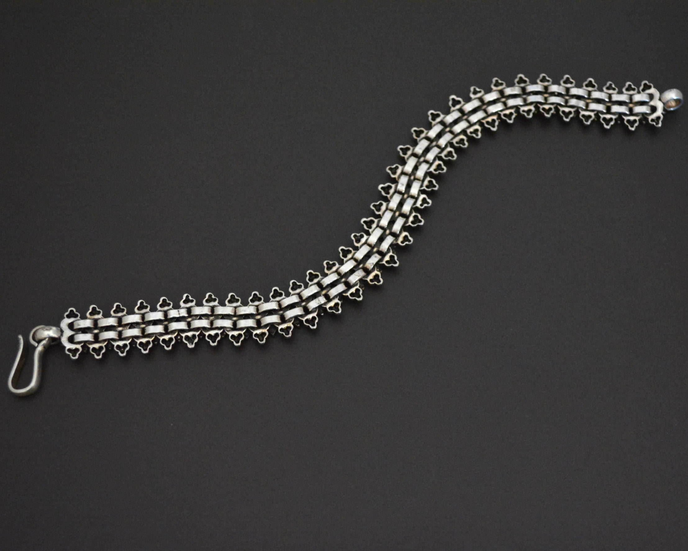 Rajasthani Sterling Silver Link Bracelet