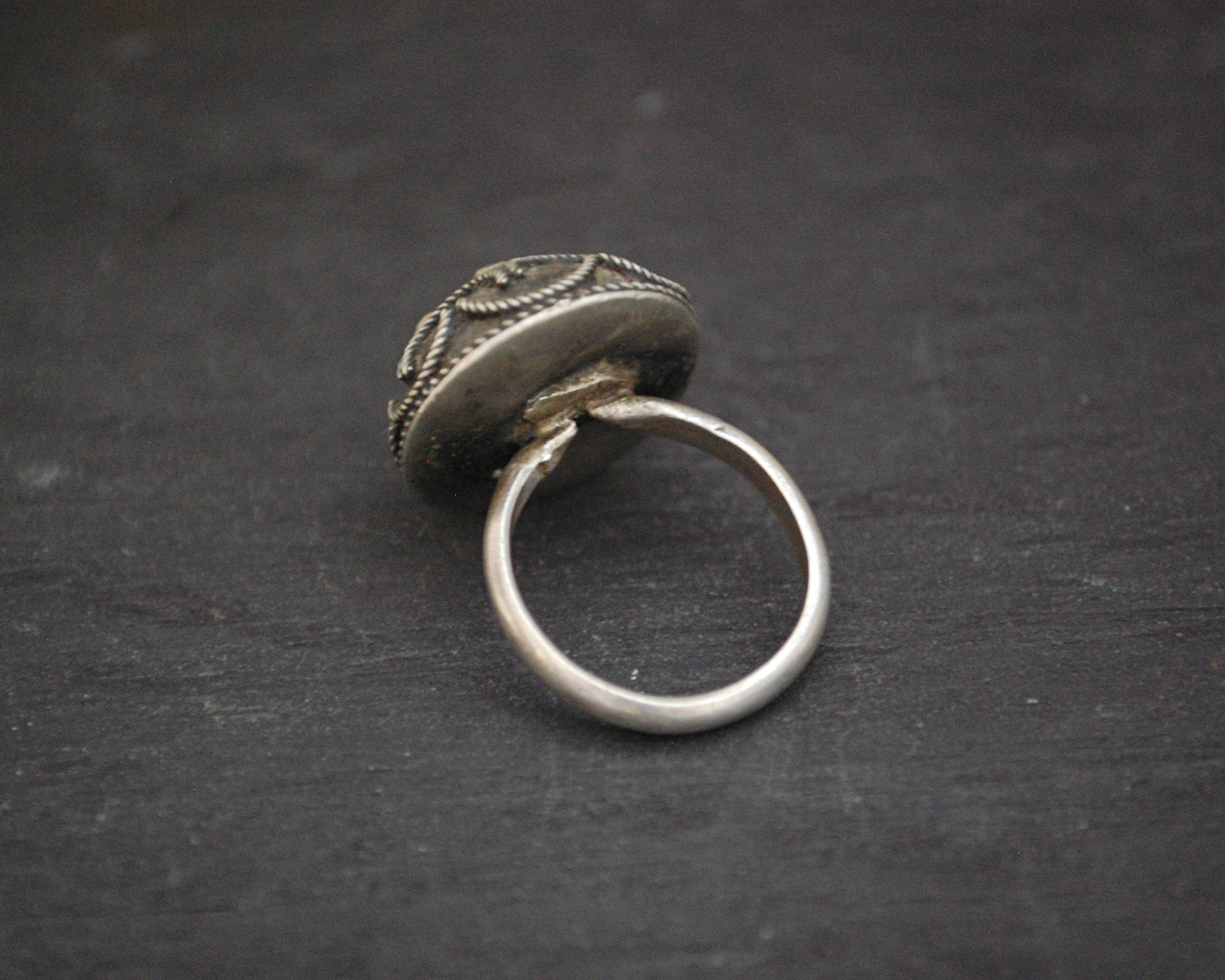 Ethnic Turquoise Ring - Size 7