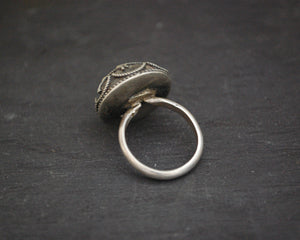 Ethnic Turquoise Ring - Size 7