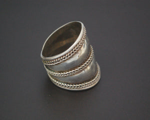 Ethnic Cigar Band Ring - Size 8