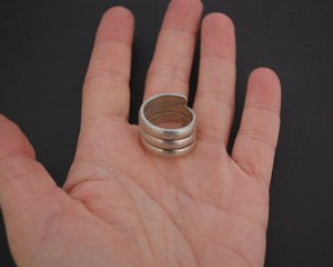 Ethnic Coil Ring from India - Size 7.5