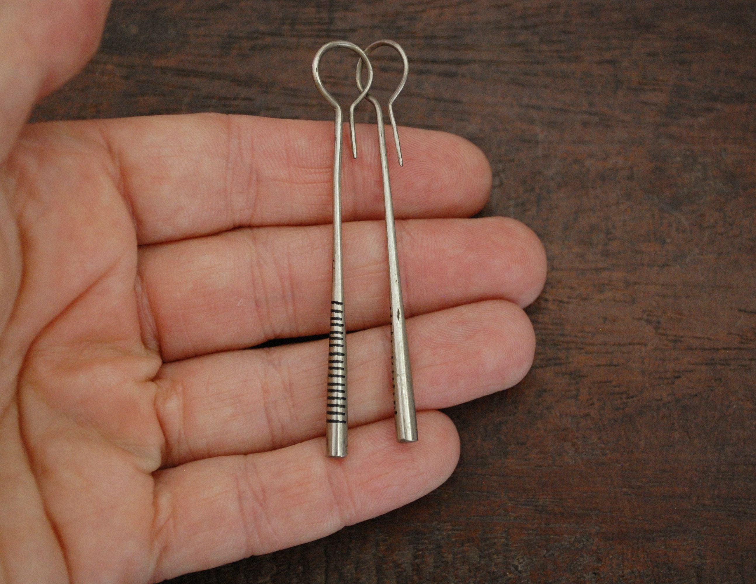 Tuareg Silver Earrings