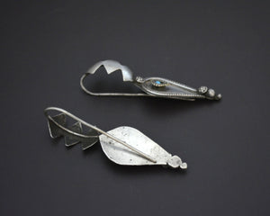 Afghani Earrings with Turquoise