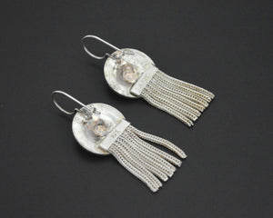 Turkish Enamel Tassel Earrings