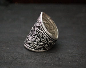 Ethnic Band Ring from India - Size 8+