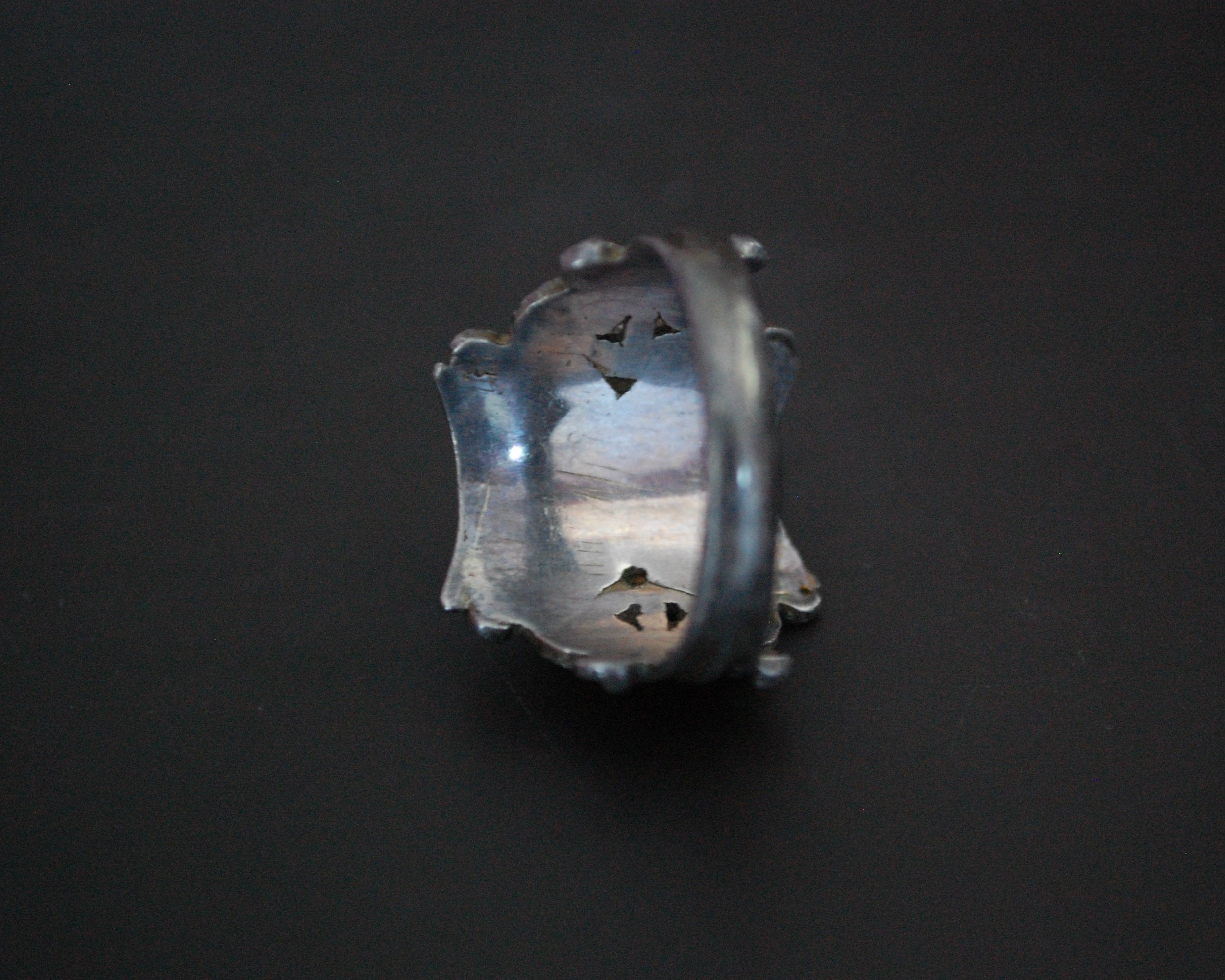 Nepali Turquoise Saddle Ring - Size 7