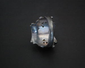 Nepali Turquoise Saddle Ring - Size 7