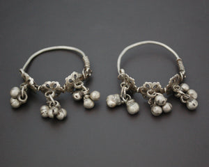 Rajasthani Hoop Earrings with Bells