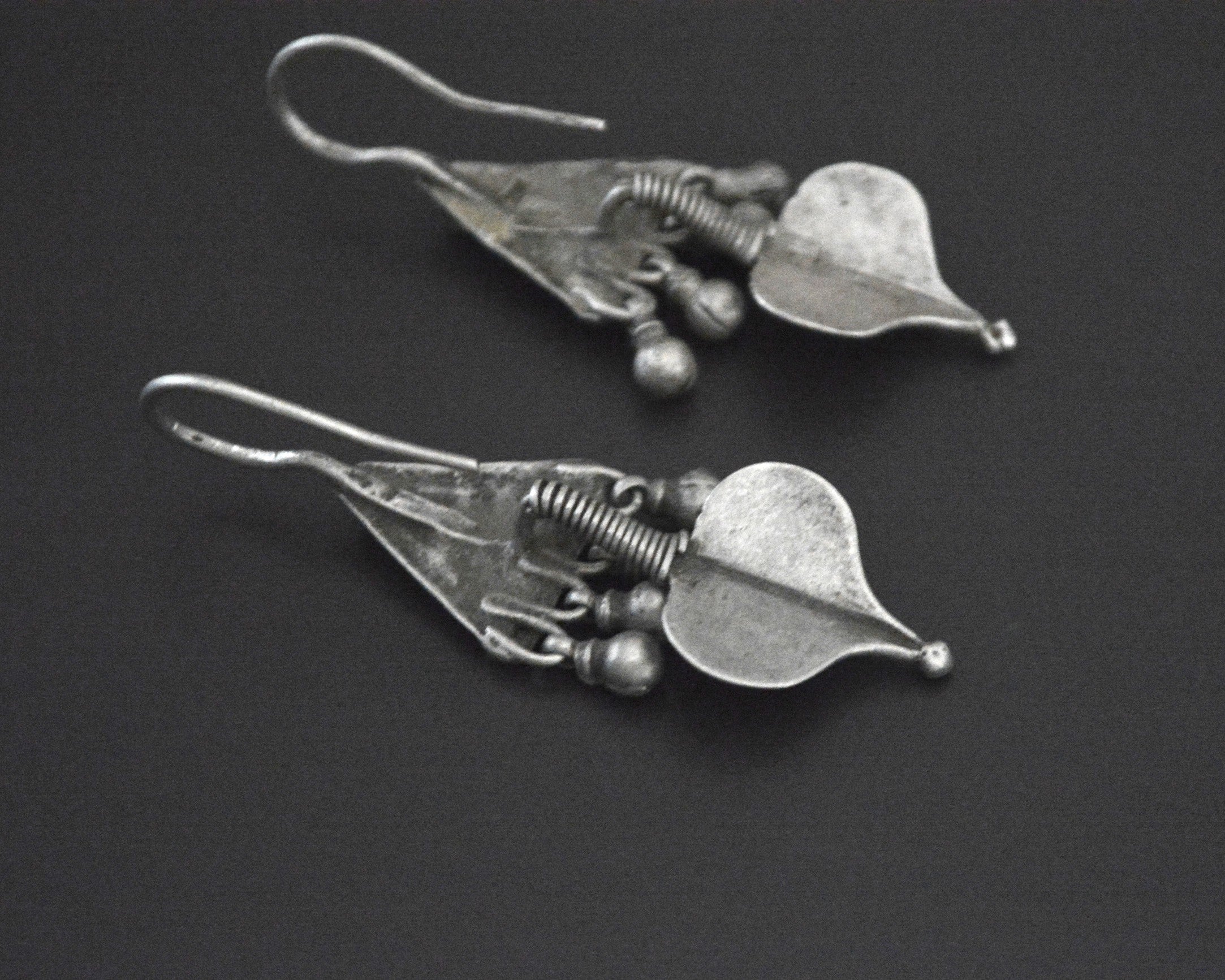 Rajasthani Silver Earrings