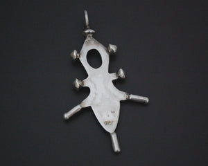Tuareg Silver Cross Pendant