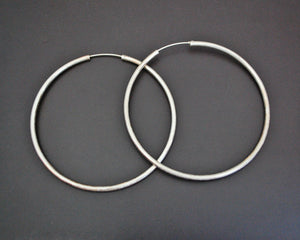 Huge Ethnic Hoop Earrings - XLARGE