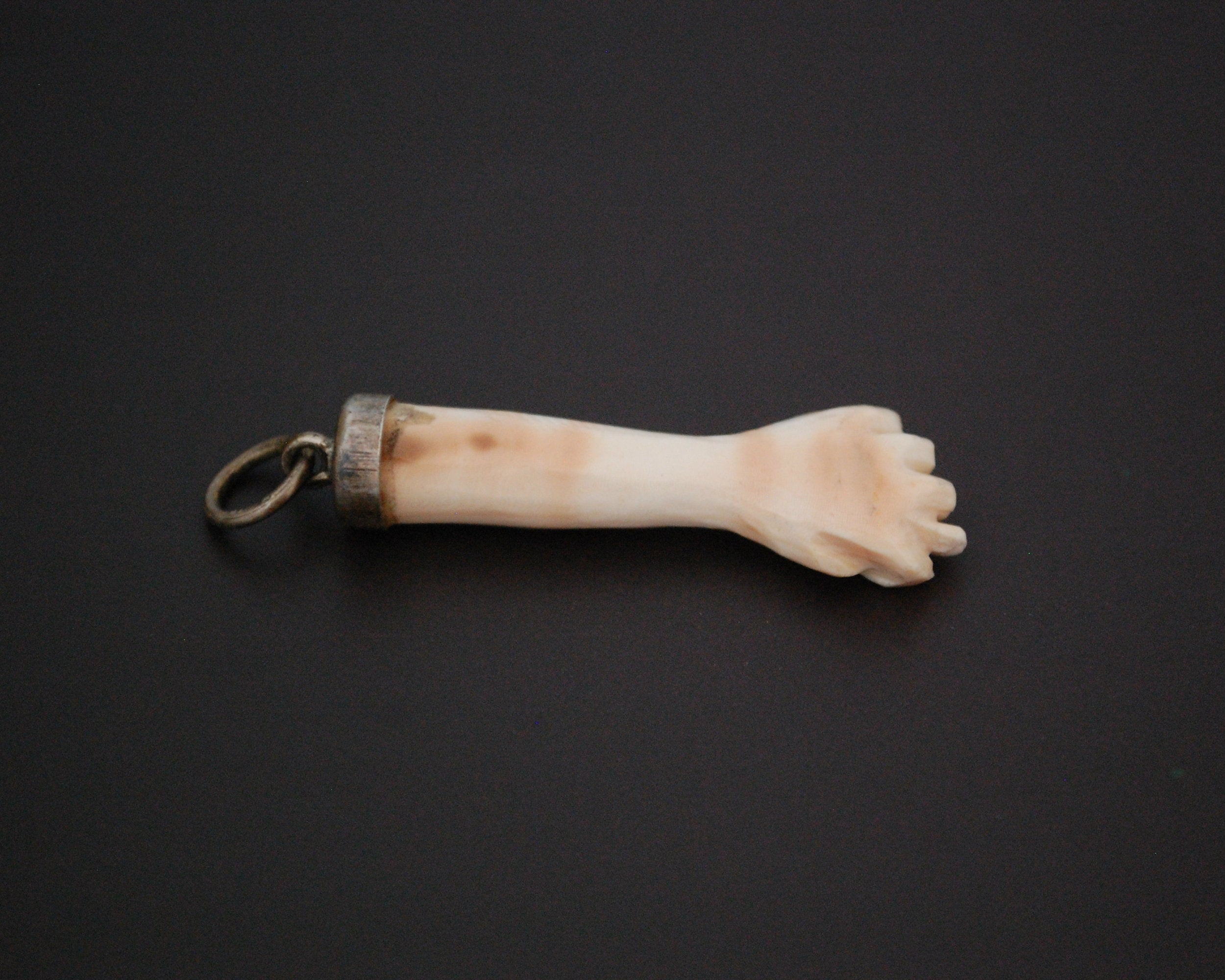 Reserved - Shell Figa Charm Pendant