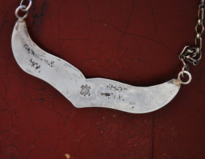 Hopi Sterling Silver Choker Necklace