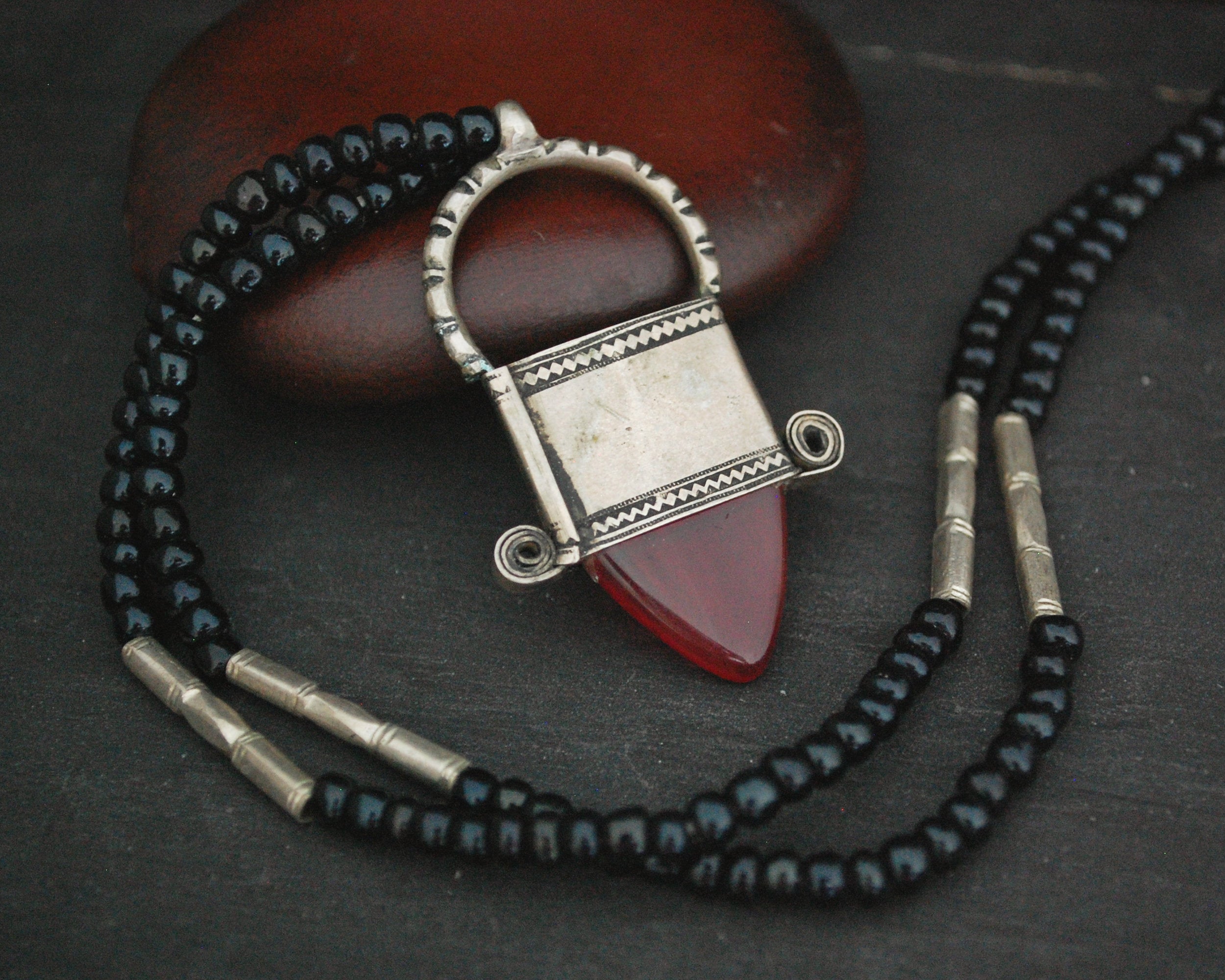 Tuareg Ingall Cross Necklace