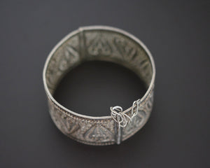 Tunisian Filigree Hinged Bracelet