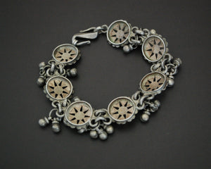 Rajasthani Silver Bracelet with Bells