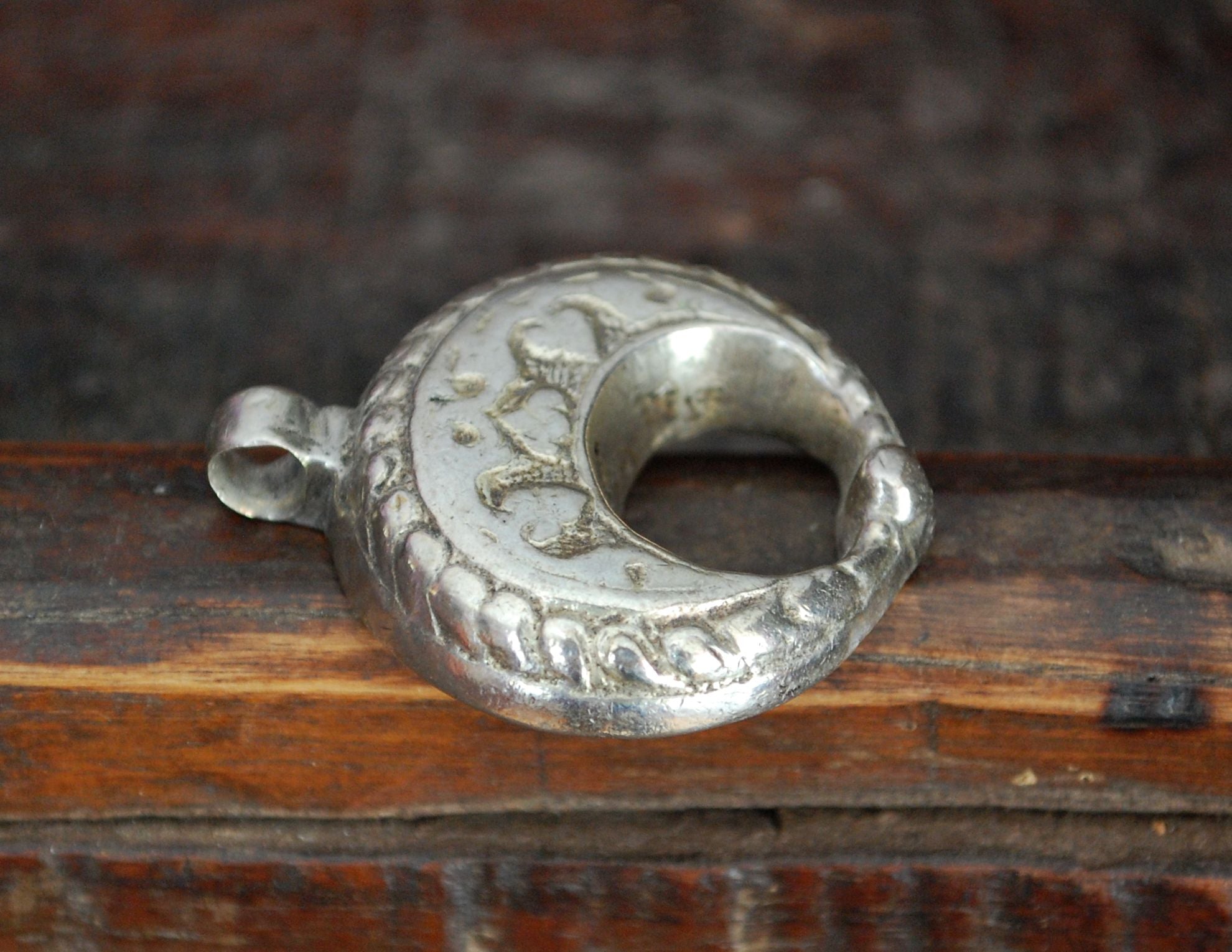 Berber Crescent Moon Pendant