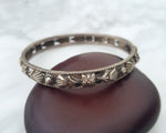 Rajasthani Silver Bangle Bracelet - SMALL