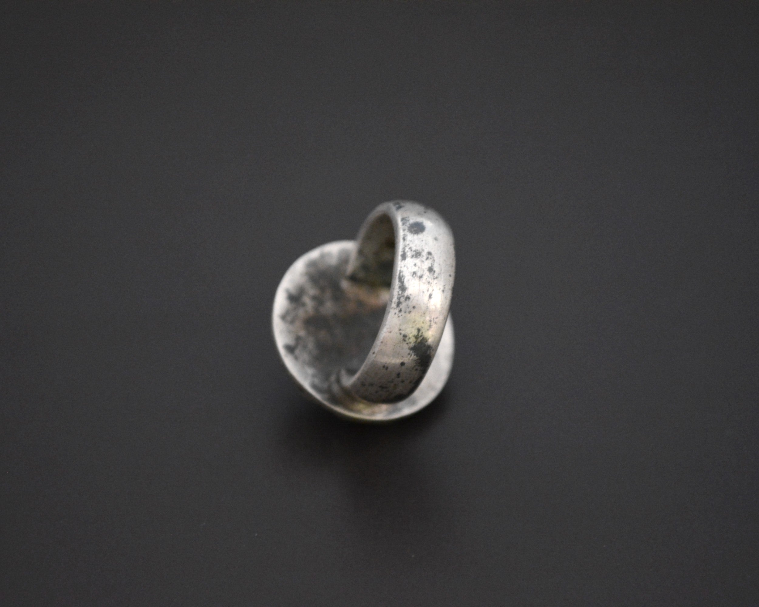 Old Rajasthani Silver Ring - Size 5