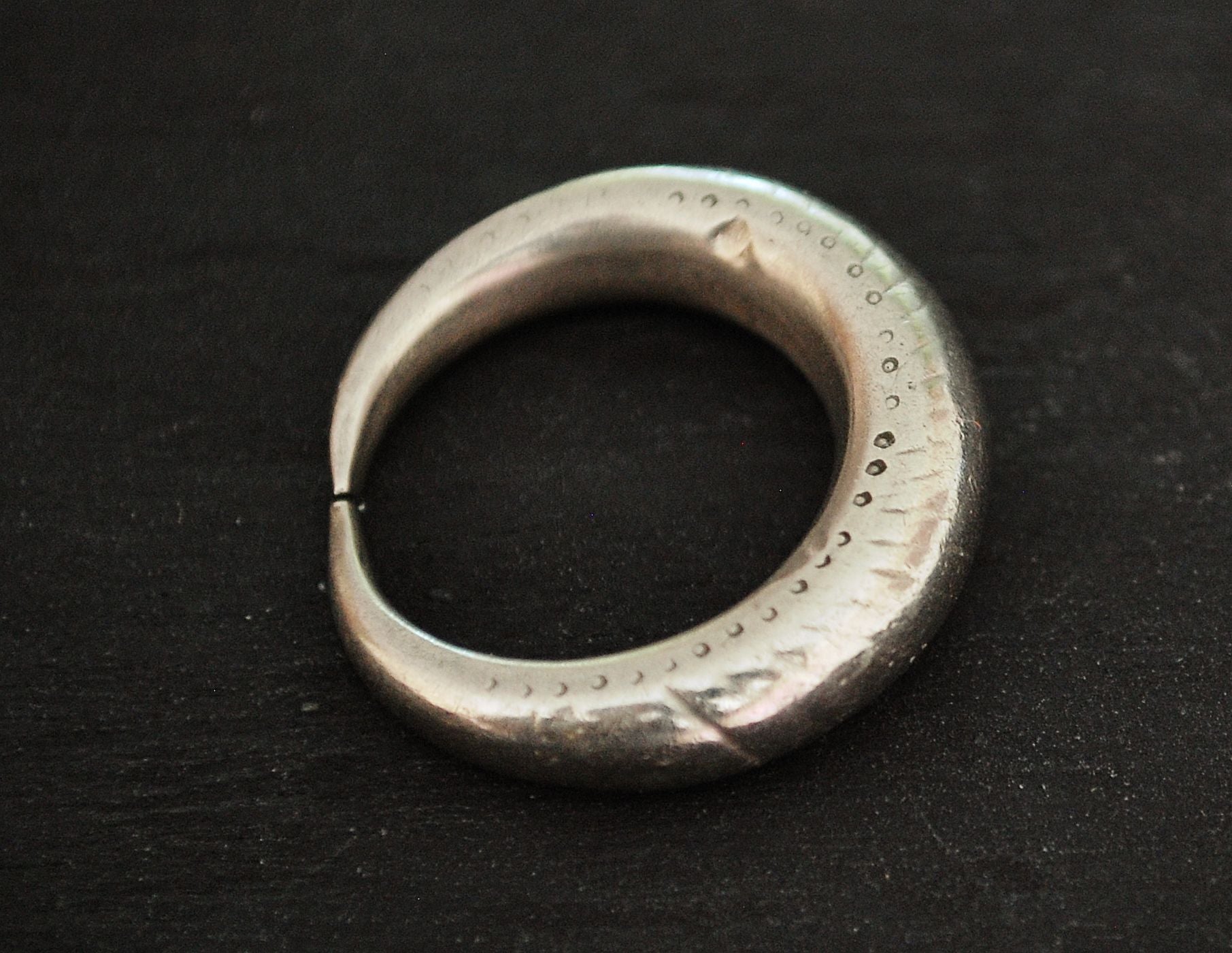 Fulani Silver Ring - Size 8